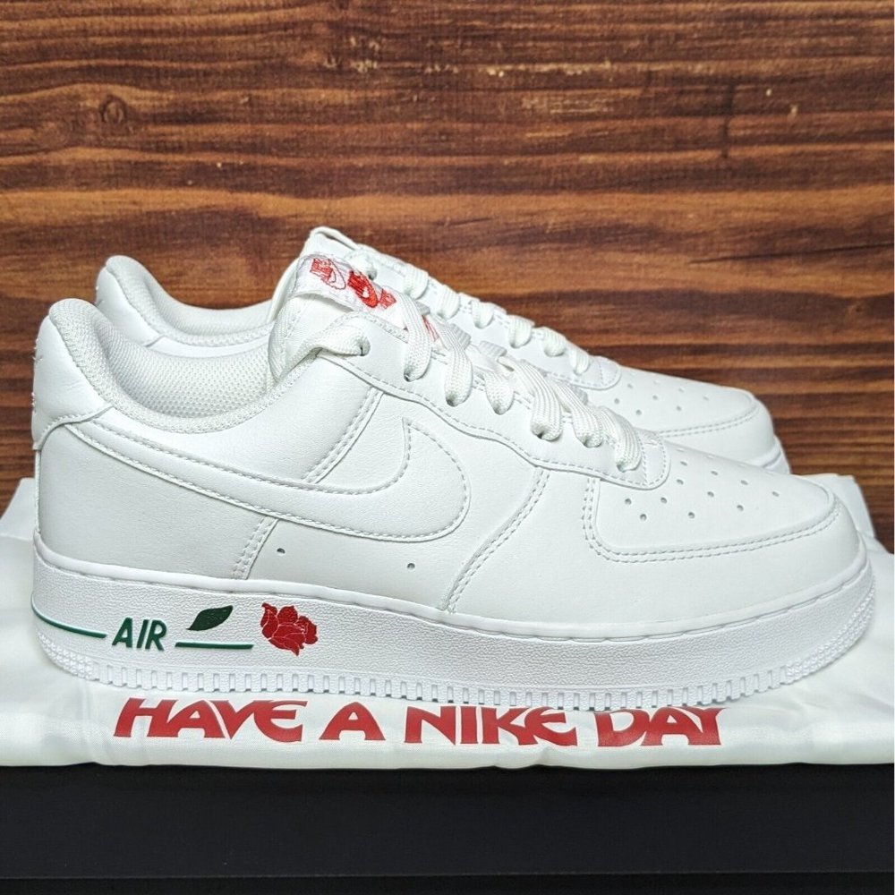 Nike Air Force 1 '07 LX Low Men's 6.5 / Women's 8 Rose White shoes CU6312-100